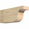 Ekena Millwork Del Monte Rough Sawn Rafter Tail, Douglas Fir, 6"W x 10"H x 24"L RFT06X10X24DEL00RDF - alternate 1